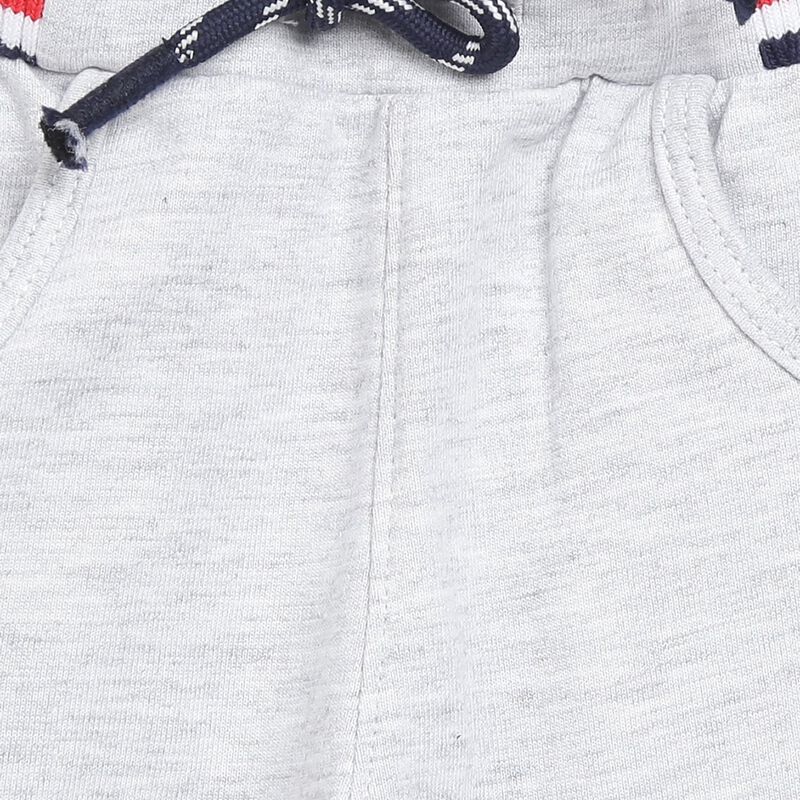 Boys Light Grey Long Knitted Trousers image number null